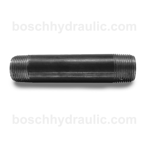 Black Pipe NPT -12 X NPT -12 Long Nipple; 4.5 in