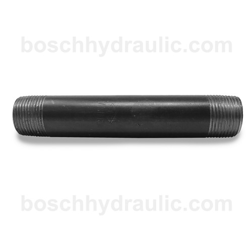 Black Pipe NPT -12 X NPT -12 Long Nipple; 5.5 in