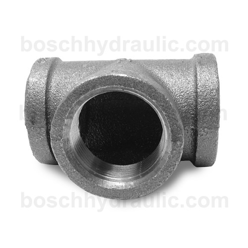 Black Pipe NPT F -20 X NPT F -20, Branch Tee