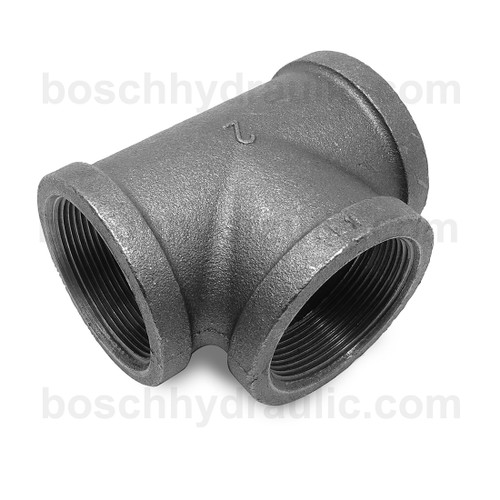 Black Pipe NPT F -32 X NPT F -32, Branch Tee