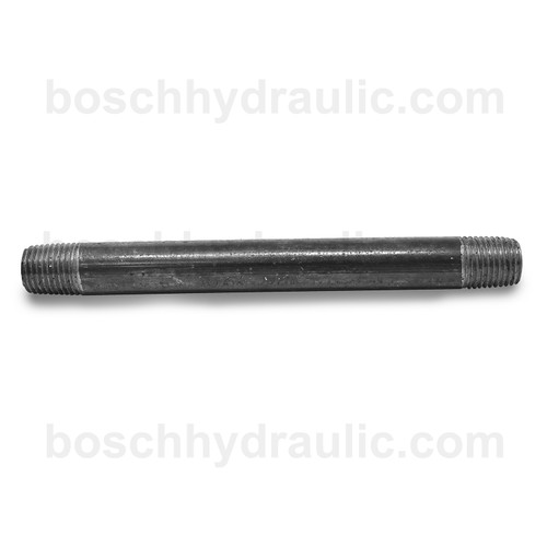 Black Pipe NPT -04 X NPT -04 Long Nipple; 5 in