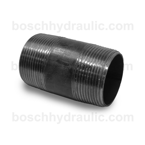 Black Pipe NPT -24 X NPT -24 Long Nipple; 2.5 in