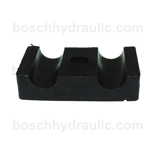 Twin Clamp Body Series Size 2 Tube 1/2 in