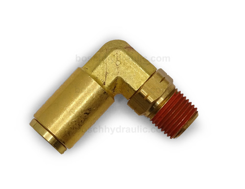 NPT M X DOT TUBE PUSH IN 90