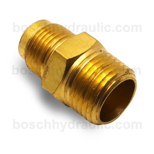 BRASS NPT M -08 X SAE 45 M -04
