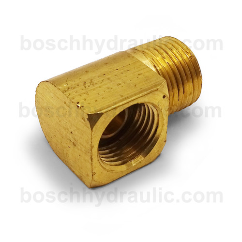 BRASS NPT M -02 X INVERTED FLARE F -06; 45° ELBOW