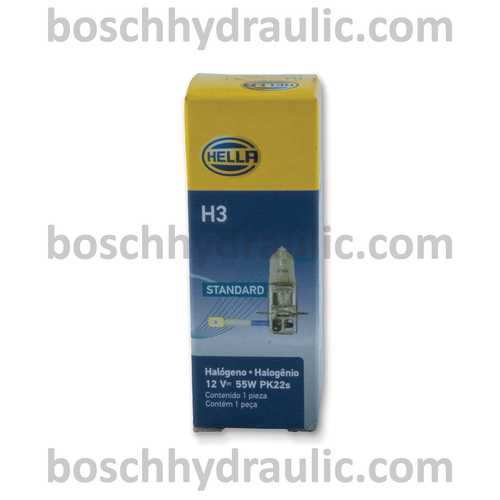 HELLA H3 Mini Bulb 12V 55W PK22s