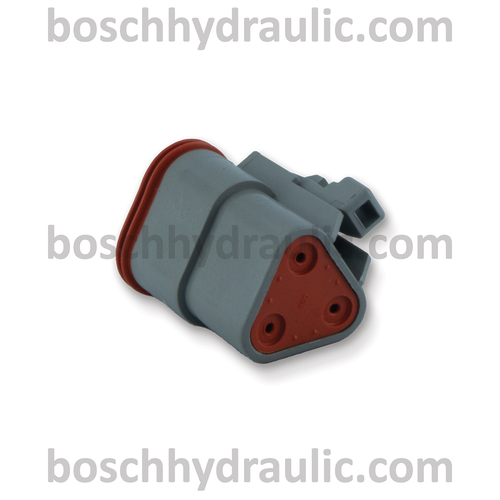 3-WAY DEUTSCH DT SERIES PLUG AND WEDGELOCK – PACK OF 10