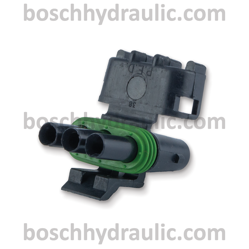 Weather Pack Connector, Triple, Male