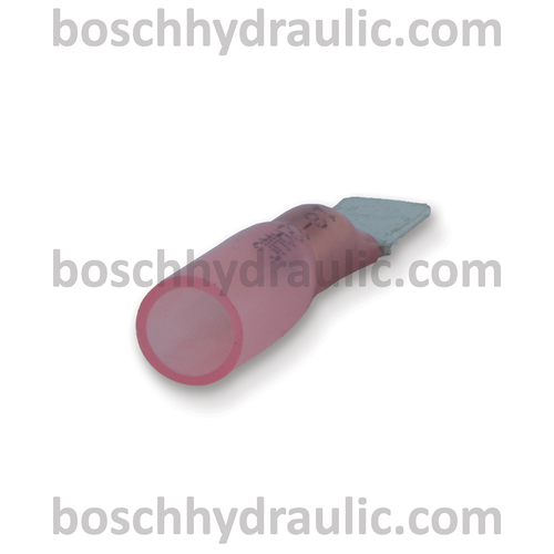 22-18 AWG HEAT SHRINK MALE QUICK CONNECTORS - RED - PACK OF 25