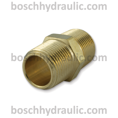 Brass NPT -12 X NPT -12 Hex Nipple