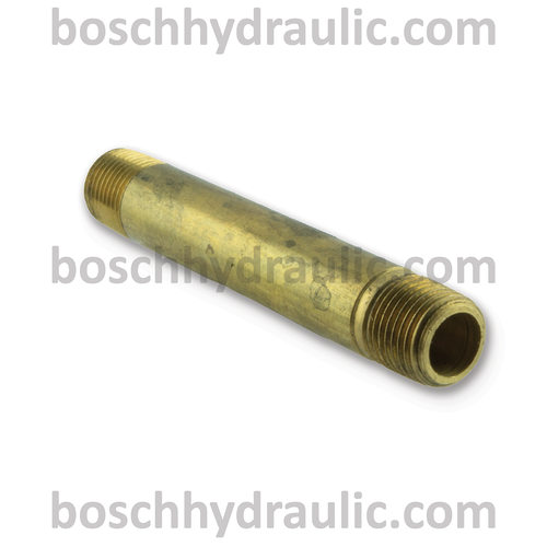 Brass NPT -02 X NPT -02 Long Nipple; 2.5 in