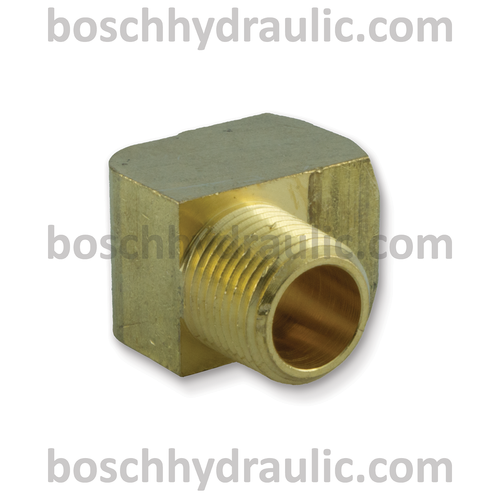 Brass NPT M -06 X NPT F -06; 90° Elbow