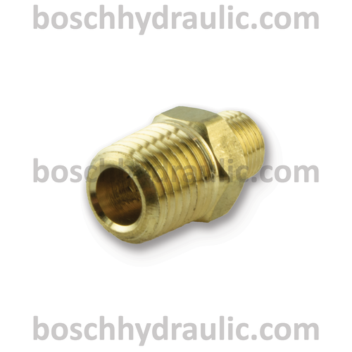 Brass NPT -04 X NPT -02 Hex Nipple