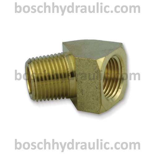 Brass NPT M -06 X NPT F -06; 45° Elbow