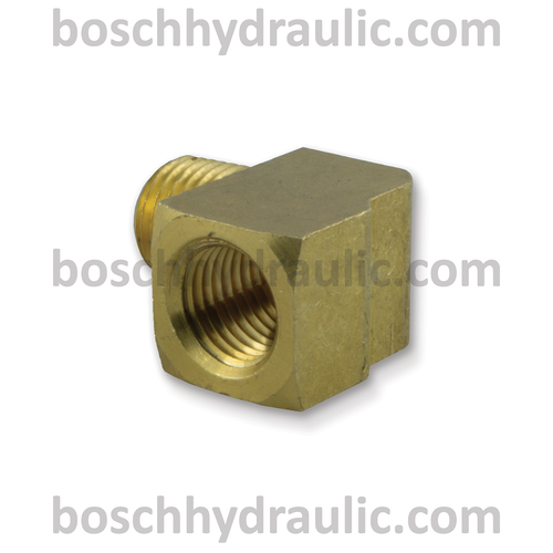 Brass NPT M -04 X NPT F -04; 90° Elbow