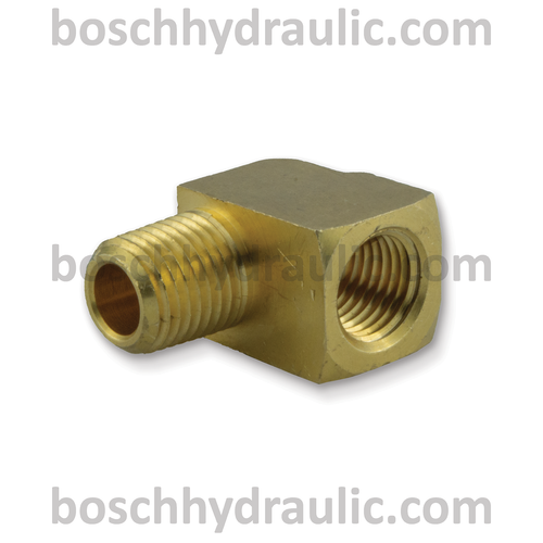 Brass NPT M -04 X NPT F -04; 90° Elbow