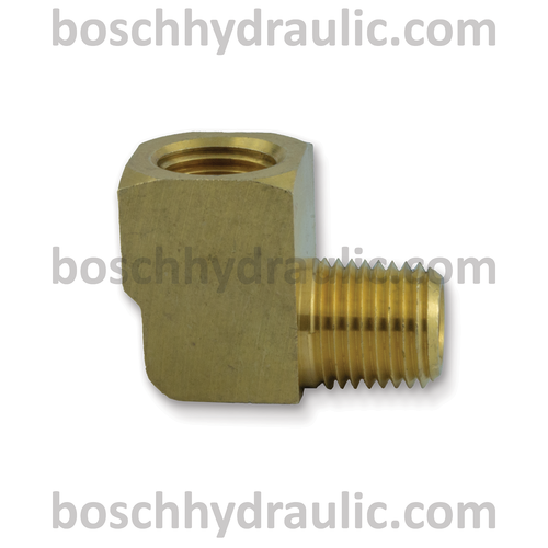 Brass NPT M -04 X NPT F -04; 90° Elbow