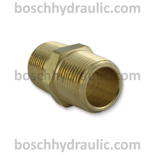 Brass NPT -12 X NPT -12 Long Nipple; 10 in