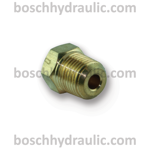 Brass Hex Head Plug -02 NPT