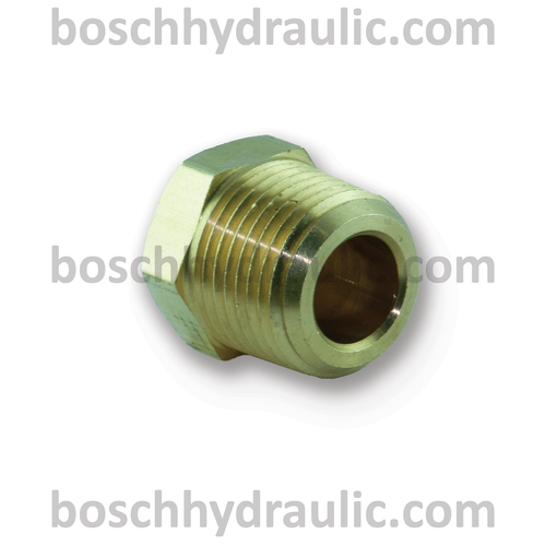 Brass Hex Head Plug -06 NPT