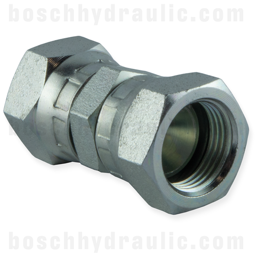 -06 JIS FEMALE X -06 JIS FEMALE SWIVEL