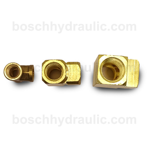 Brass NPT F -06 X NPT F -04, Branch Tee