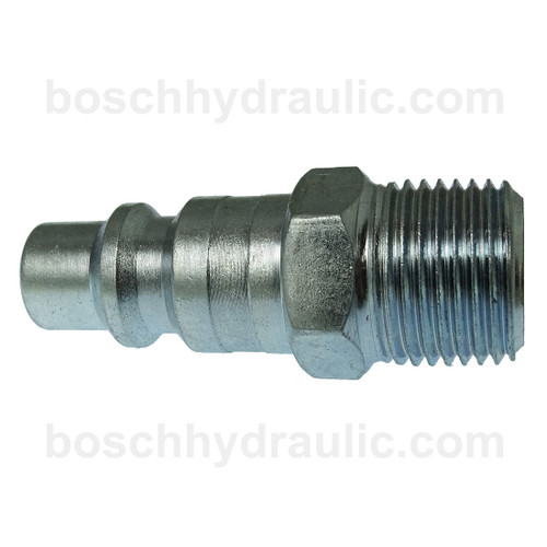 Industrial 3/8 Nipple X 3/8 NPT M Steel
