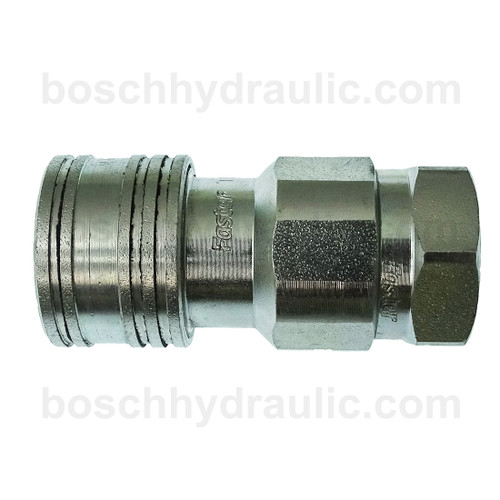 TNV COUPLER -08 NPTF VALVED