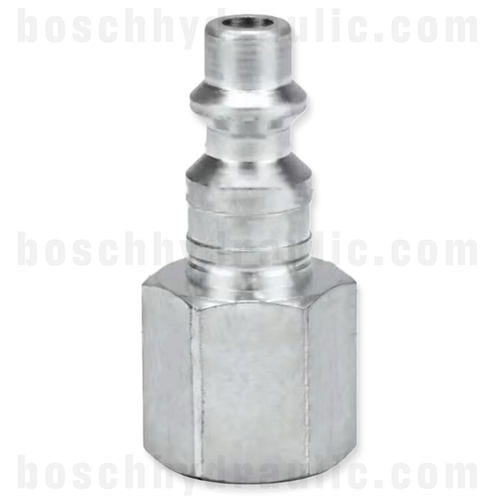 INDUSTRIAL 1/4 NIPPLE X 1/4 BSP F STEEL