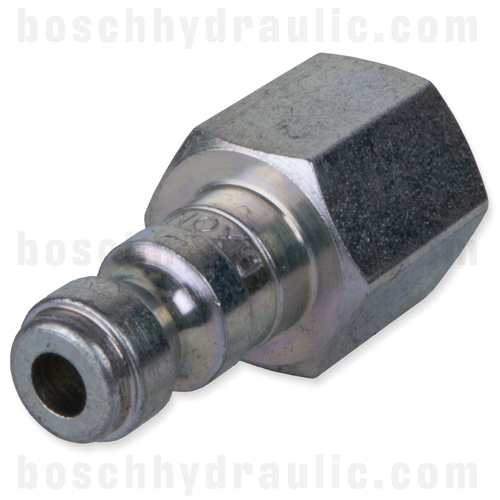TRUFLATE 3/8 NIPPLE X 1/4 NPT F STEEL