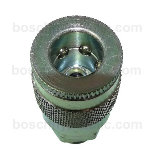 Truflate 3/8 Coupler X 3/8 NPT M Steel