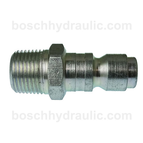 Truflate 3/8 Nipple X 3/8 NPT M Steel
