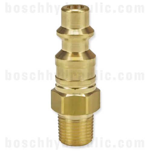INDUSTRIAL 1/4 NIPPLE X 3/8 NPT M BRASS