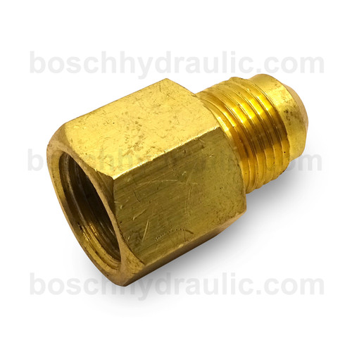 BRASS NPT F -06 X SAE 45 M -06