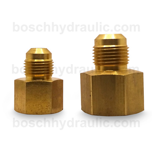 BRASS NPT F -08 X SAE 45 M -12