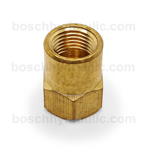 BRASS NPT F -06 X INVERTED FLARE F -08