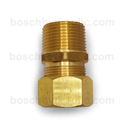 BRASS NPT M -06 X COPPER TUBE -06
