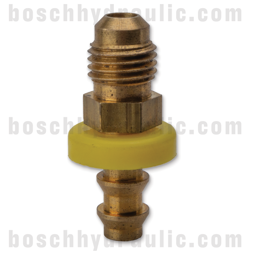 BRASS SAE 45 M -08 X PUSH ON -08