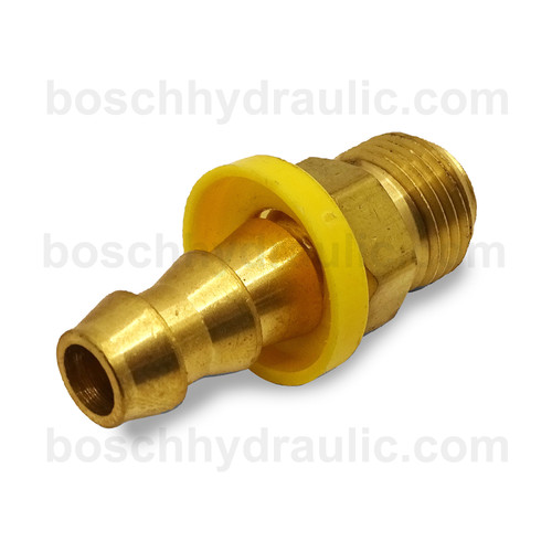 BRASS INVERTED FLARE M -04 X PUSH ON -05