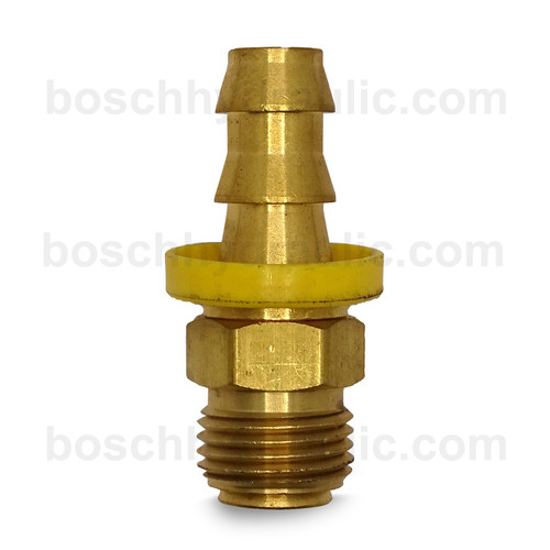 BRASS INVERTED FLARE M -05 X PUSH ON -06