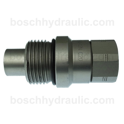 FF Screw HD Nipple 8000 PSI -12 NPTF