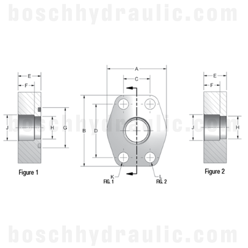 TUBE 3/4 X CODE 62 FEMALE 3/4 BRAZE-ON W/ O-RING