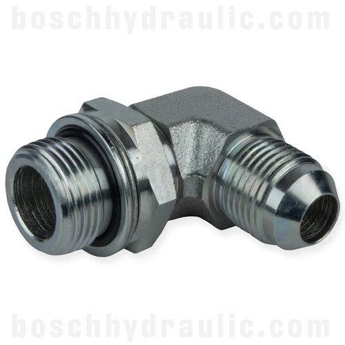 M27X2.0 METRIC PORT O-RING MALE ADJUSTABLE X -12 JIC MALE 90°
