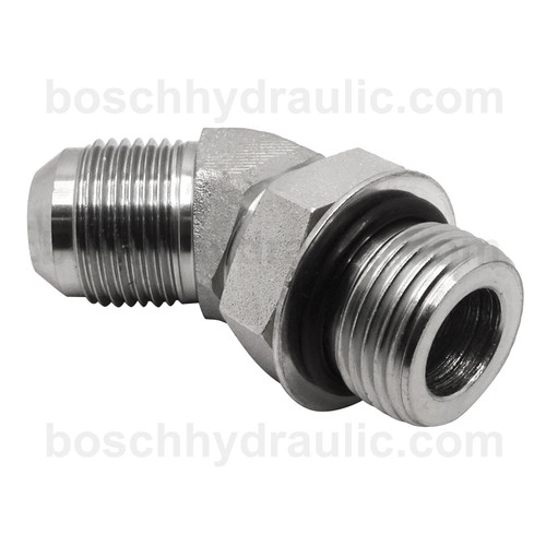 ORB ADJ M -05 X JIC M -04; 45° Elbow