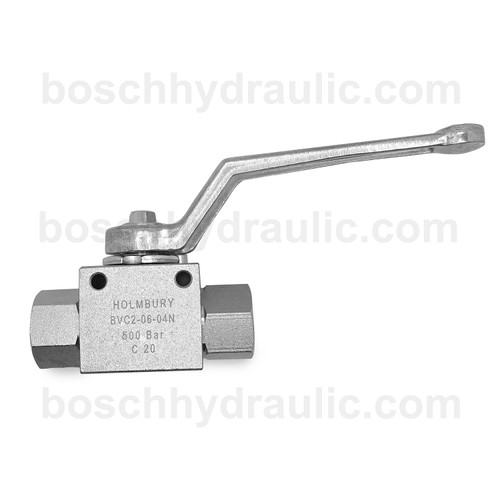 Ball Valve; 2-Way, 1/4 NPT 7250 PSI
