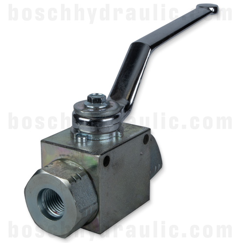 BALL VALVE; 2 WAY, 3/8" ORB 7250 PSI