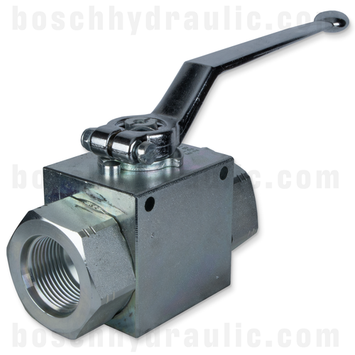 BALL VALVE; 2 WAY, 1" ORB 7250 PSI