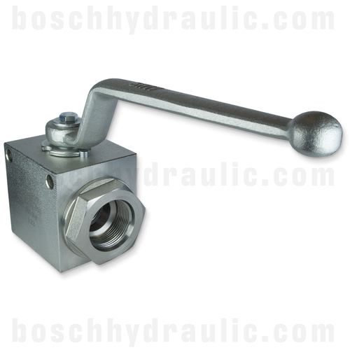 BALL VALVE; 2 WAY, 1-1/4" ORB 5075 PSI