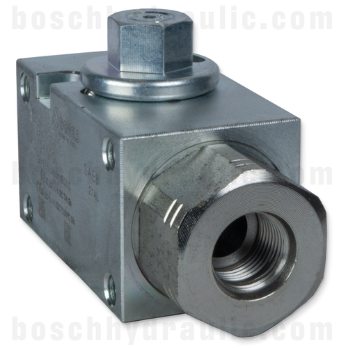 BALL VALVE; 2 WAY, EXCAVATOR 1/2 ORB-7250 PSI